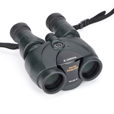 Lot 184 - A PAIR OF CANON 10X30 IS IMAGE STABILIZER BINOCULARS