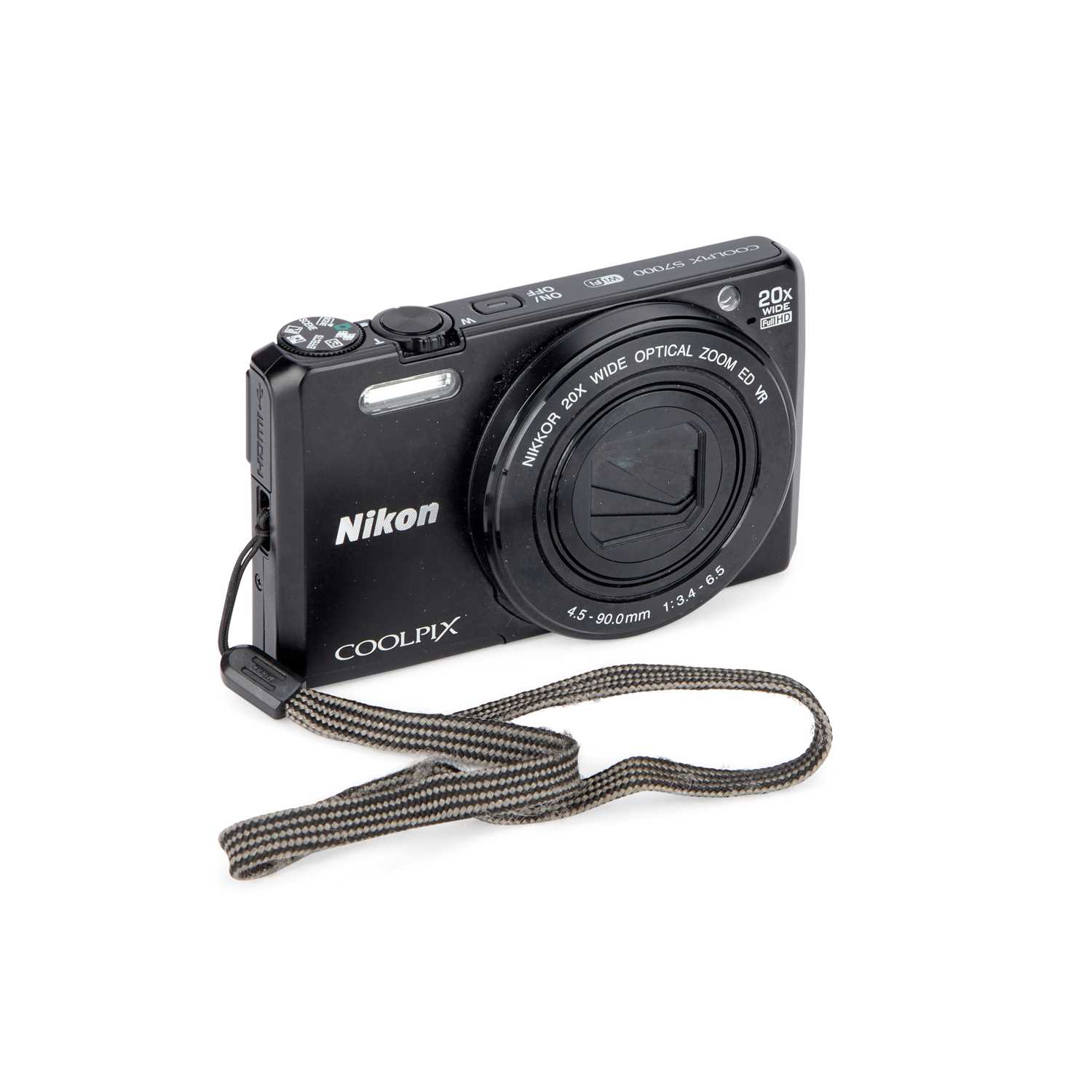 Lot 173 - A NIKON COOLPIX S7000 DIGITAL CAMERA