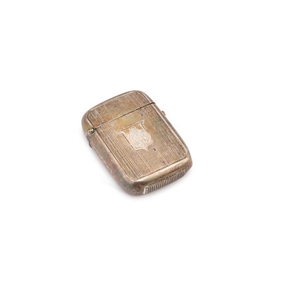 Lot 114 - A VICTORIAN SILVER VESTA CASE
