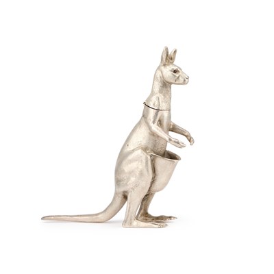 Lot 126 - A LARGE NOVELTY INKWELL