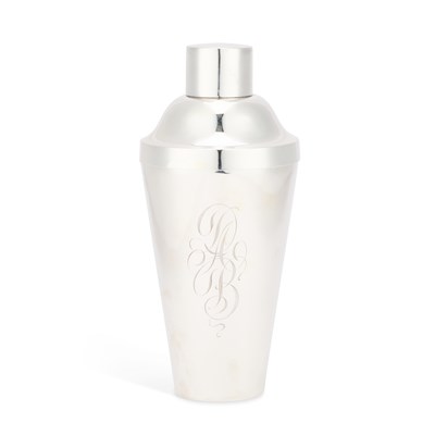 Lot 140 - AN AMERICAN STERLING SILVER COCKTAIL SHAKER
