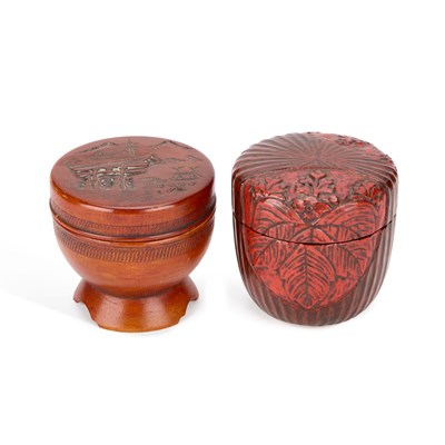 Lot 81 - TWO JAPANESE NATSUMES