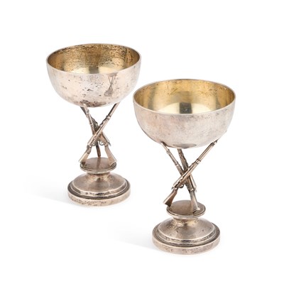Lot 147 - A PAIR OF CHINESE SILVER BOWLS