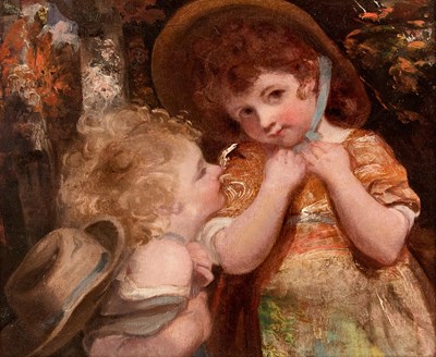 Lot 586 - CIRCLE OF SIR JOSHUA REYNOLDS PRA (1723-1792)