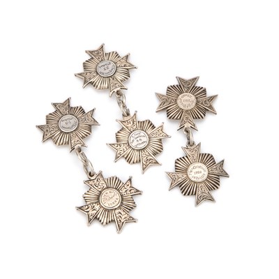 Lot 196 - A GROUP OF VICTORIAN SILVER SCOTTISH SHOOTING MEDALS