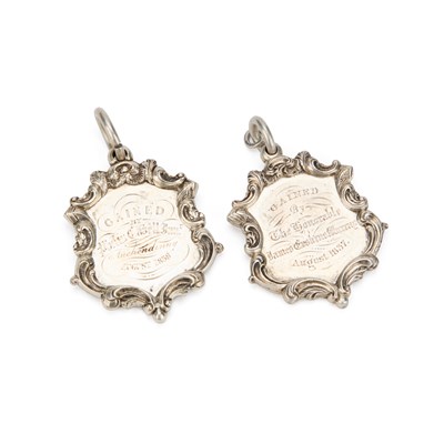 Lot 195 - TWO WILLIAM IV SCOTTISH SILVER MEDALS