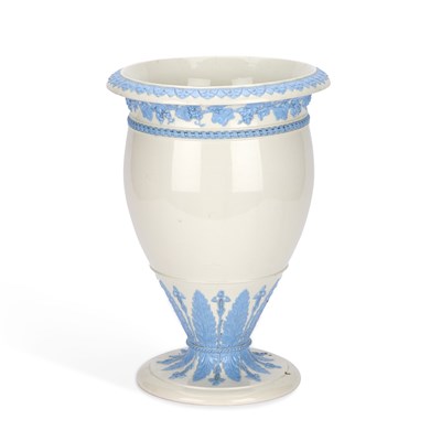 Lot 23 - A LARGE WEDGWOOD QUEENSWARE VASE