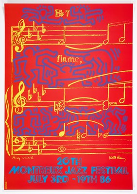 Lot 587 - AFTER KEITH HARING (1958-1990)