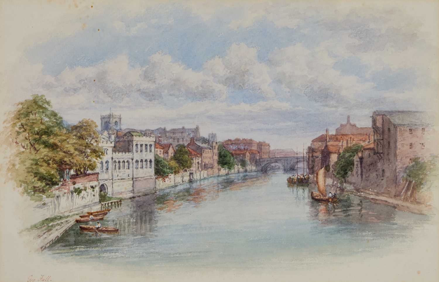 George Fall Artist Lot 589 - GEORGE FALL (1848-1925)