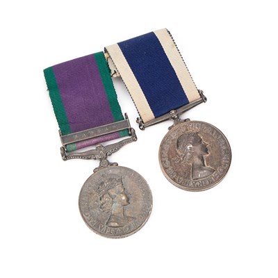 Lot 59 - A MOUNTED ELIZABETH II MEDAL PAIR