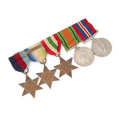 Lot 53 - A MOUNTED SECOND WORLD WAR MEDAL GROUP