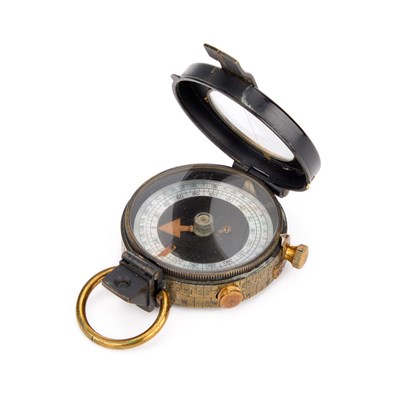 Lot 33 - A FIRST WORLD WAR VERNER'S PATTERN MARK VII COMPASS