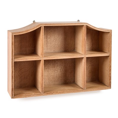 Lot 716 - AMBROSE HEAL FOR HEAL'S, A LIMED OAK HANGING CABINET