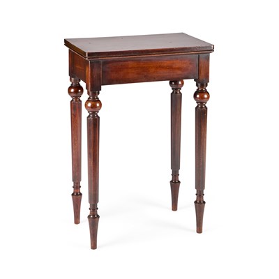 Lot 719 - A 19TH CENTURY MAHOGANY HALL TABLE
