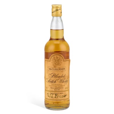 Lot 82 - A BOTTLE OF MCCLELLAND’S BLENDED SCOTCH WHISKY