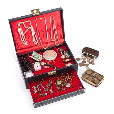 Lot 421 - A GROUP OF JEWELLERY AND COLLECTABLES