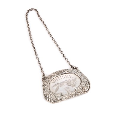 Lot 200 - H.G. MURPHY, A SILVER DECANTER LABEL