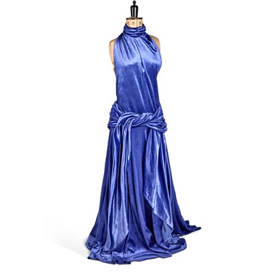 Lot 77 - A CHRISTIAN DIOR 'DIOR 2' BLACK DRESS AND OTHERS