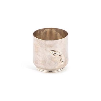 Lot 194 - AN ELIZABETH II SILVER BEAKER