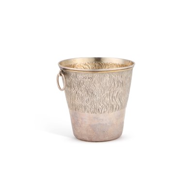 Lot 287 - A LATE WILLIAM IV SILVER ICE BUCKET