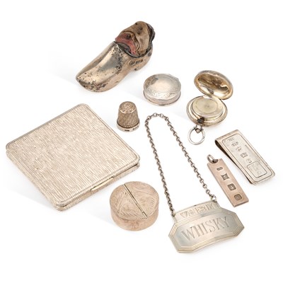 Lot 138 - A MIXED LOT OF SILVER