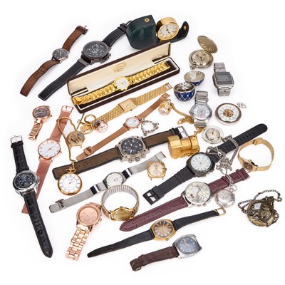Lot 157 - A MIXED LOT OF WATCHES