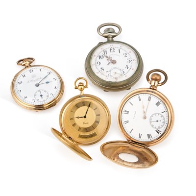 Lot 150 - FOUR ASSORTED POCKET WATCHES