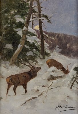 Lot 593 - JOHANN CHRISTOFFER DRATHMANN (GERMAN 1856-1932)