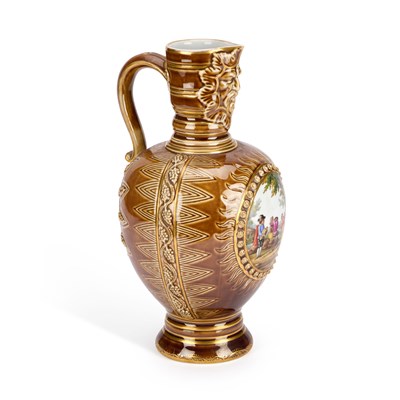 Lot A BERLIN (K.P.M.) PORCELAIN BARTMANN JUG