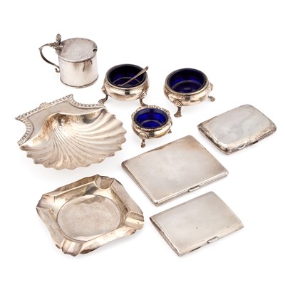 Lot 370 - A COLLECTION OF SILVER