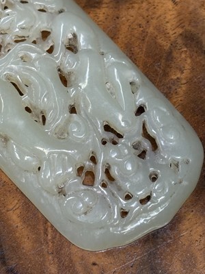 Lot A CHINESE JADE PLAQUE
