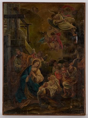 Lot 243 - 19TH CENTURY ITALIAN SCHOOL IN THE 17TH CENTURY STYLE