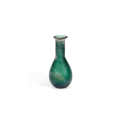 Lot 4 - A ROMAN GLASS FLASK
