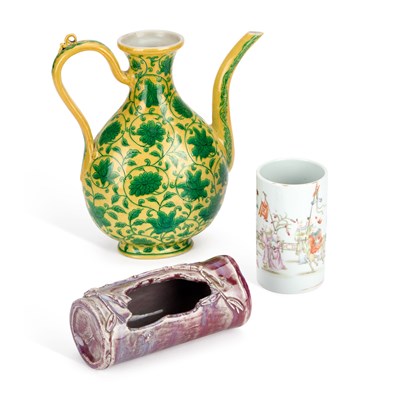 Lot 53 - A GROUP OF CHINESE CERAMICS