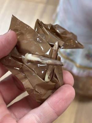 Lot 70 - A LARGE PAIR OF GERMAN BISQUE PORCELAIN FIGURES