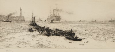 Lot 897 - WILLIAM LIONEL WYLLIE (1851-1931)