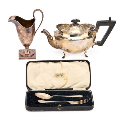 Lot 389 - A GROUP OF SILVER