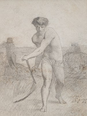 Lot ATTRIBUTED TO JEAN FRANCOIS MILLET (1814-1875)