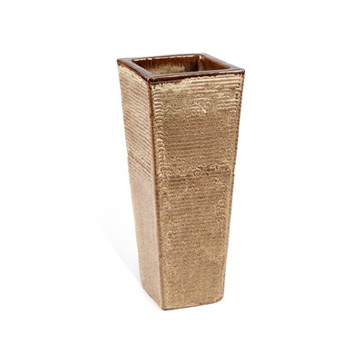 Lot 31 - A GERMAN POTTERY STICKSTAND