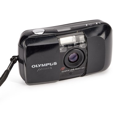 Lot 859 - AN OLYMPUS MJU-1 COMPACT CAMERA
