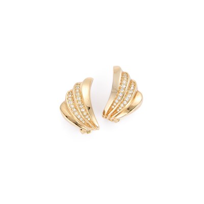 Lot 679 - CHRISTIAN DIOR, A PAIR OF CLIP-ON EARRINGS