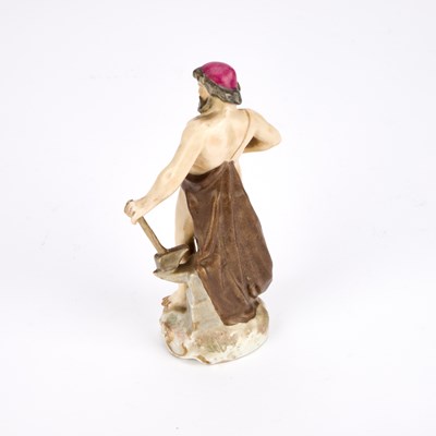 Lot A SAMSON PORCELAIN FIGURE OF VULCAN