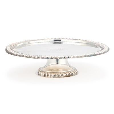 Lot 248 - A JAMES II SILVER TAZZA