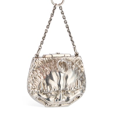 Lot 169 - A VICTORIAN SILVER NECESSAIRE