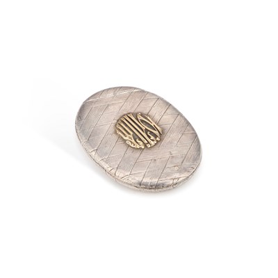 Lot 91 - A RUSSIAN SILVER TROMPE L'OEIL CASE