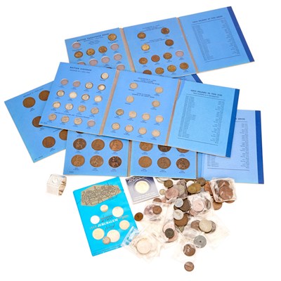 Lot 765 - A COLLECTION OF COINAGE AND A SILVER NAPKIN RING