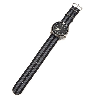 Lot 609 - A GENTS STEEL SEIKO DIVERS STRAP WATCH