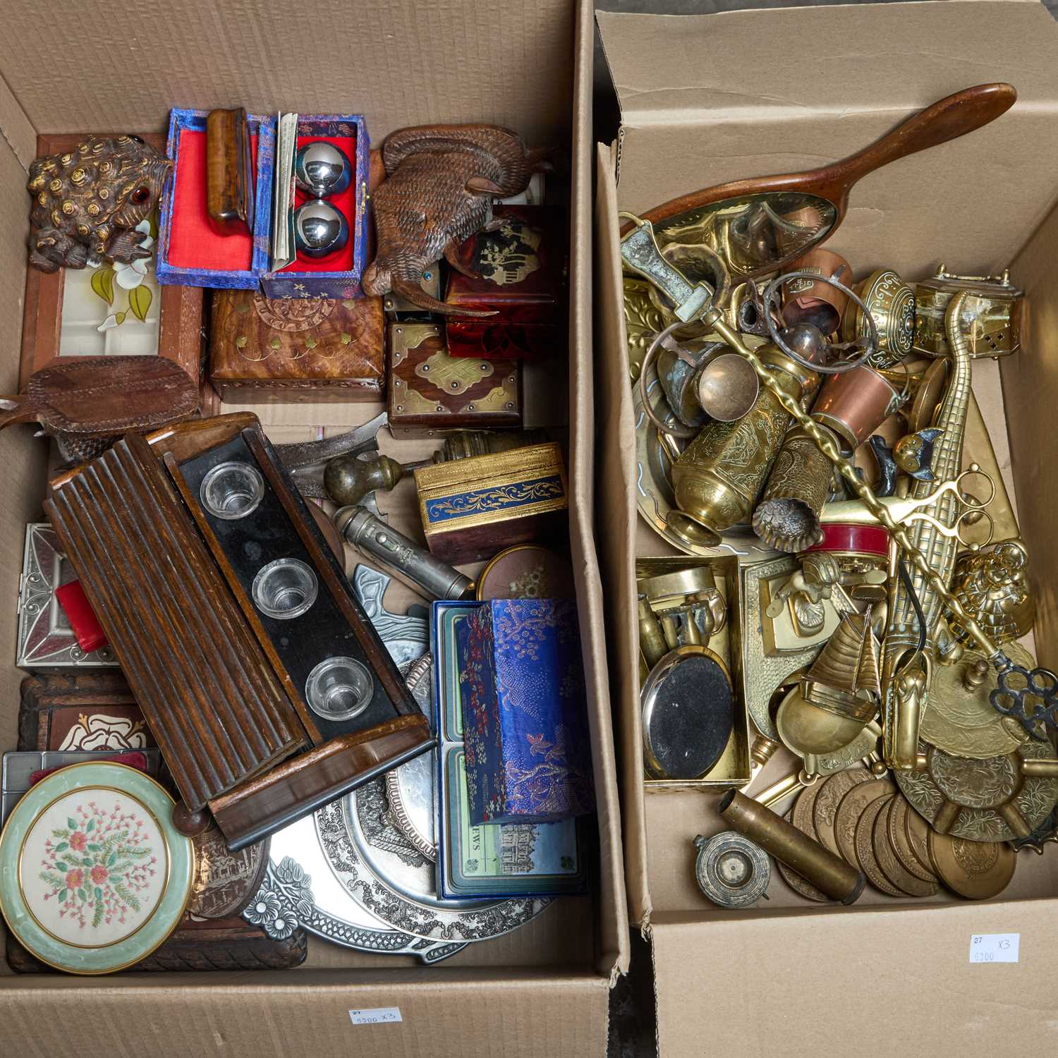 Lot 27 - THREE BOXES OF MISCELLANEOUS