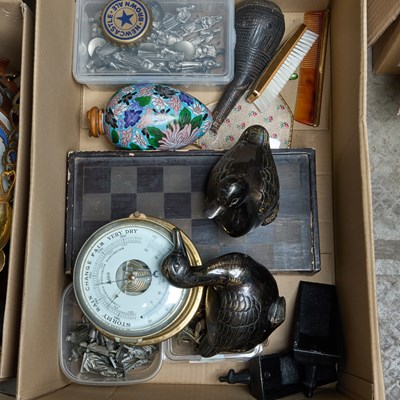 Lot 27 - THREE BOXES OF MISCELLANEOUS