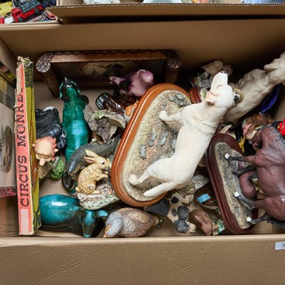 Lot 53 - A BOX OF BORDER FINE ARTS